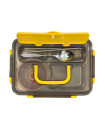Lunch Box -Stainless Steel - Yellow
